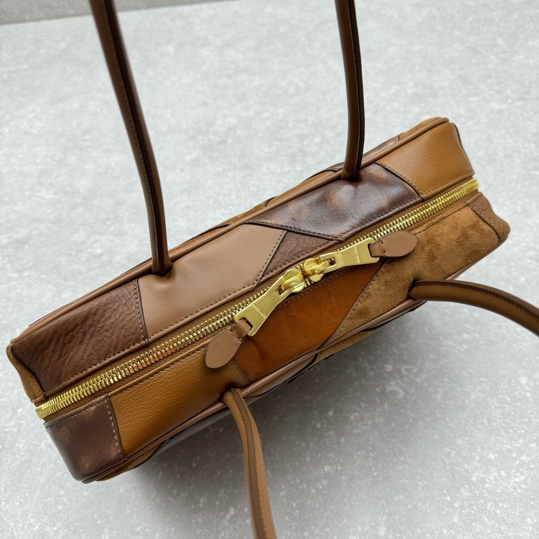 MIU MIU - Leather patchwork Beau bag