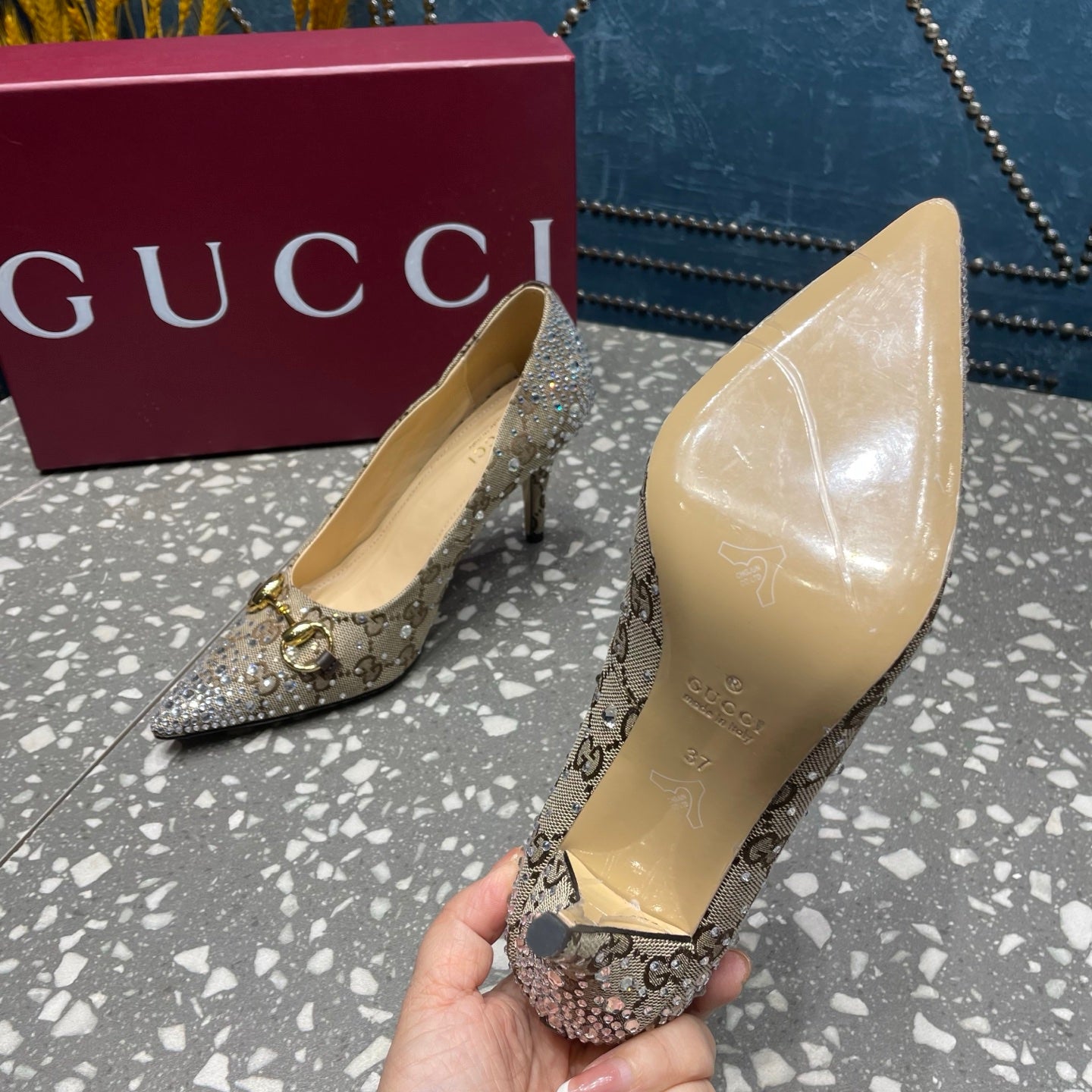GUCCI - Crystal-Embellished