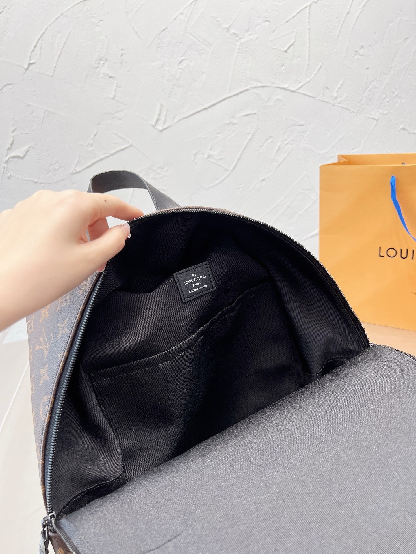 LOUIS VUITTON- Men’s Leather Backpack