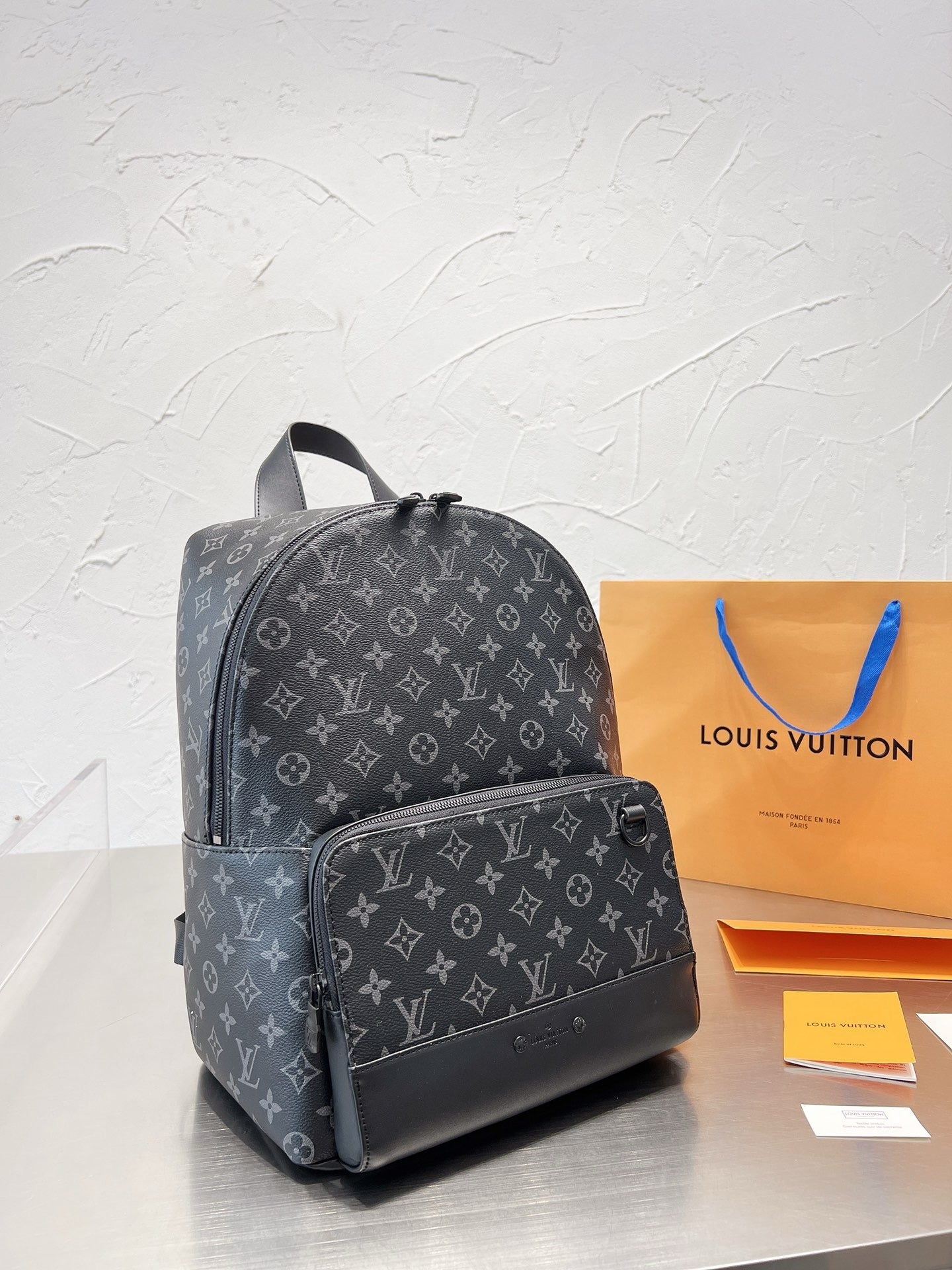 LOUIS VUITTON- Men’s Leather Backpack