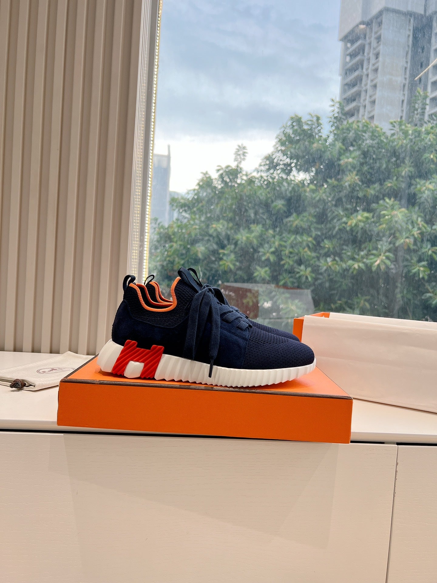 HERMES - Napa sneakers