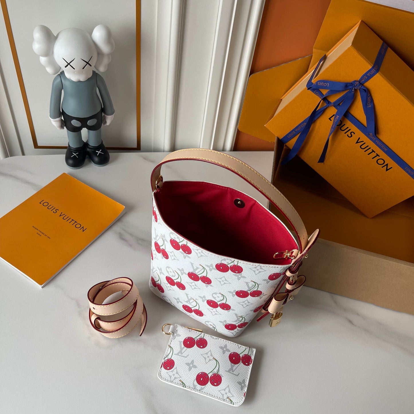 LOUIS VUITTON- LV x TM All In BB Cherry