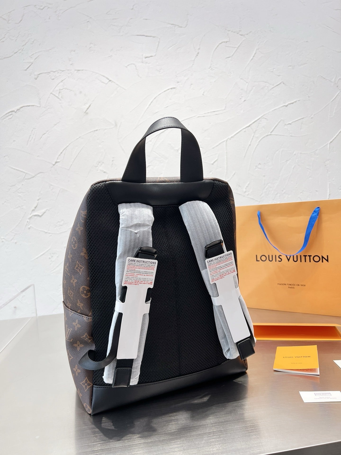 LOUIS VUITTON- Men’s Leather Backpack