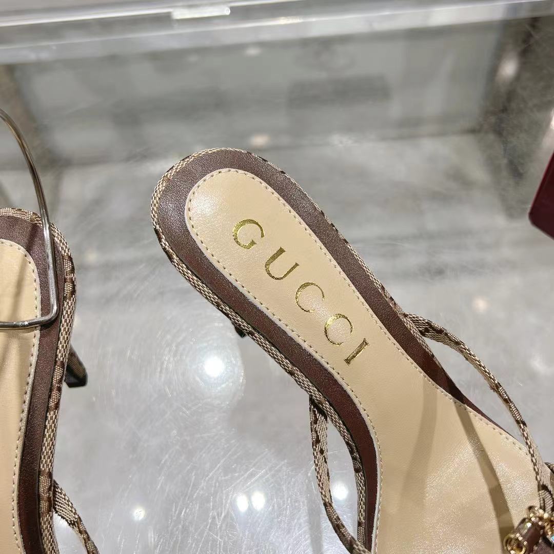 GUCCI - Embellished sandals