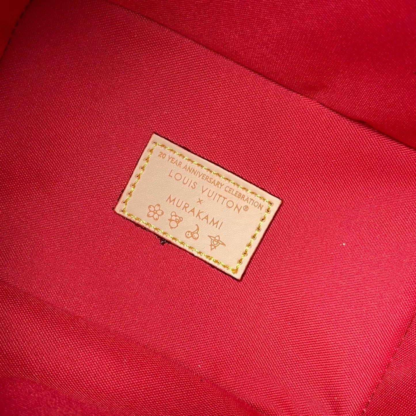 LOUIS VUITTON- LV x TM All In BB Cherry