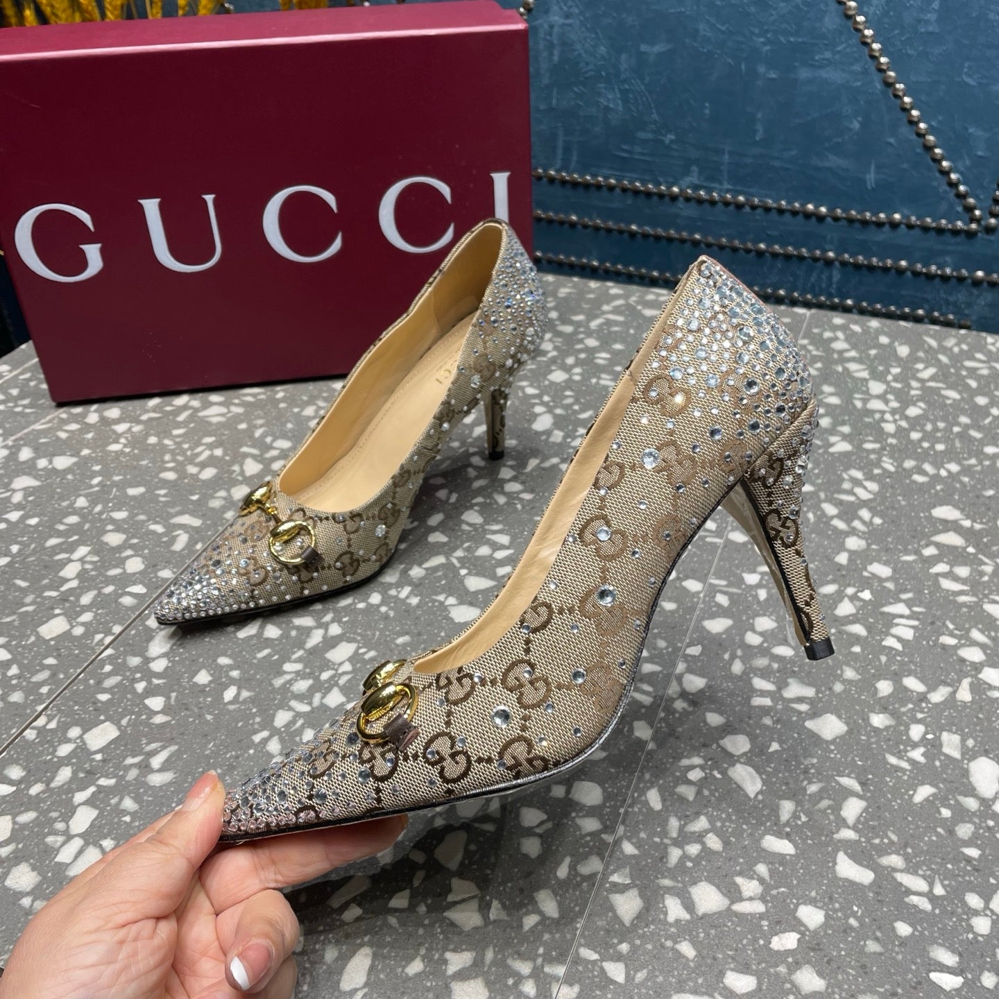 GUCCI - Crystal-Embellished