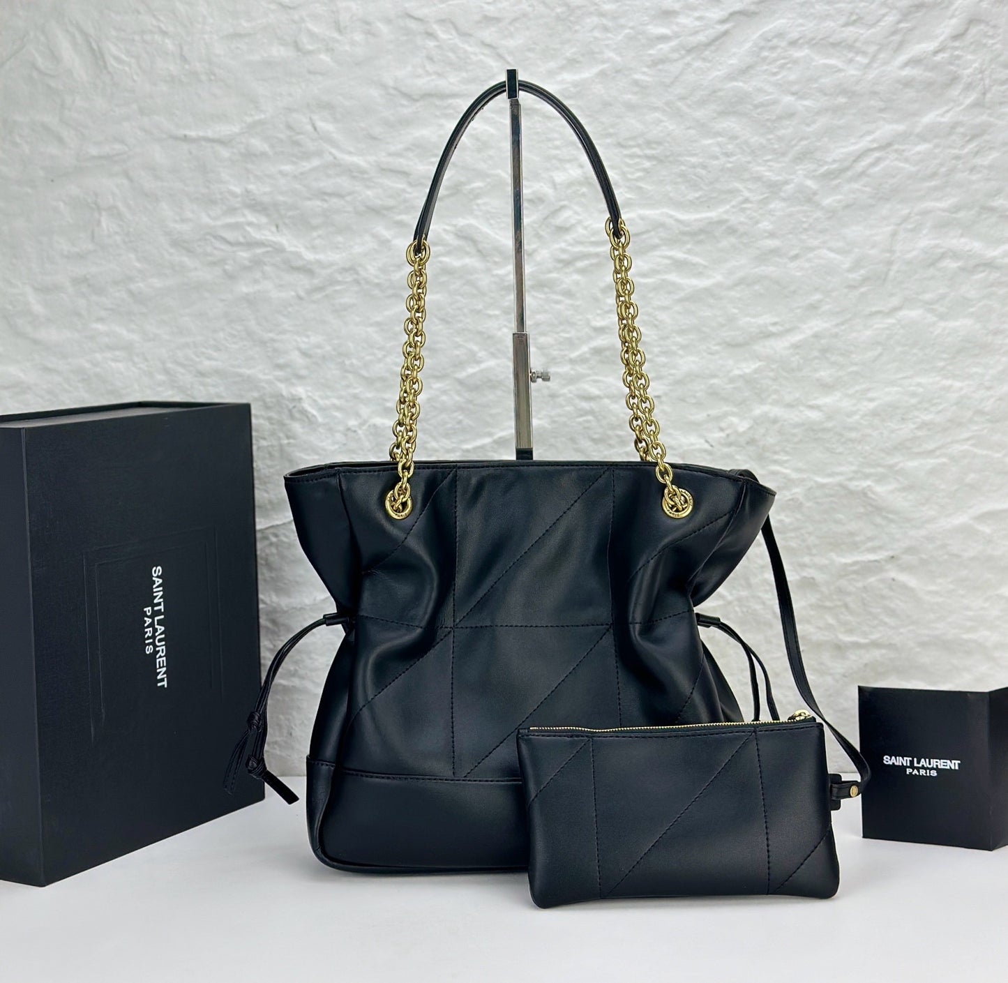 SAINT LAURENT - JAMIE SHOPPING LAMBSKIN