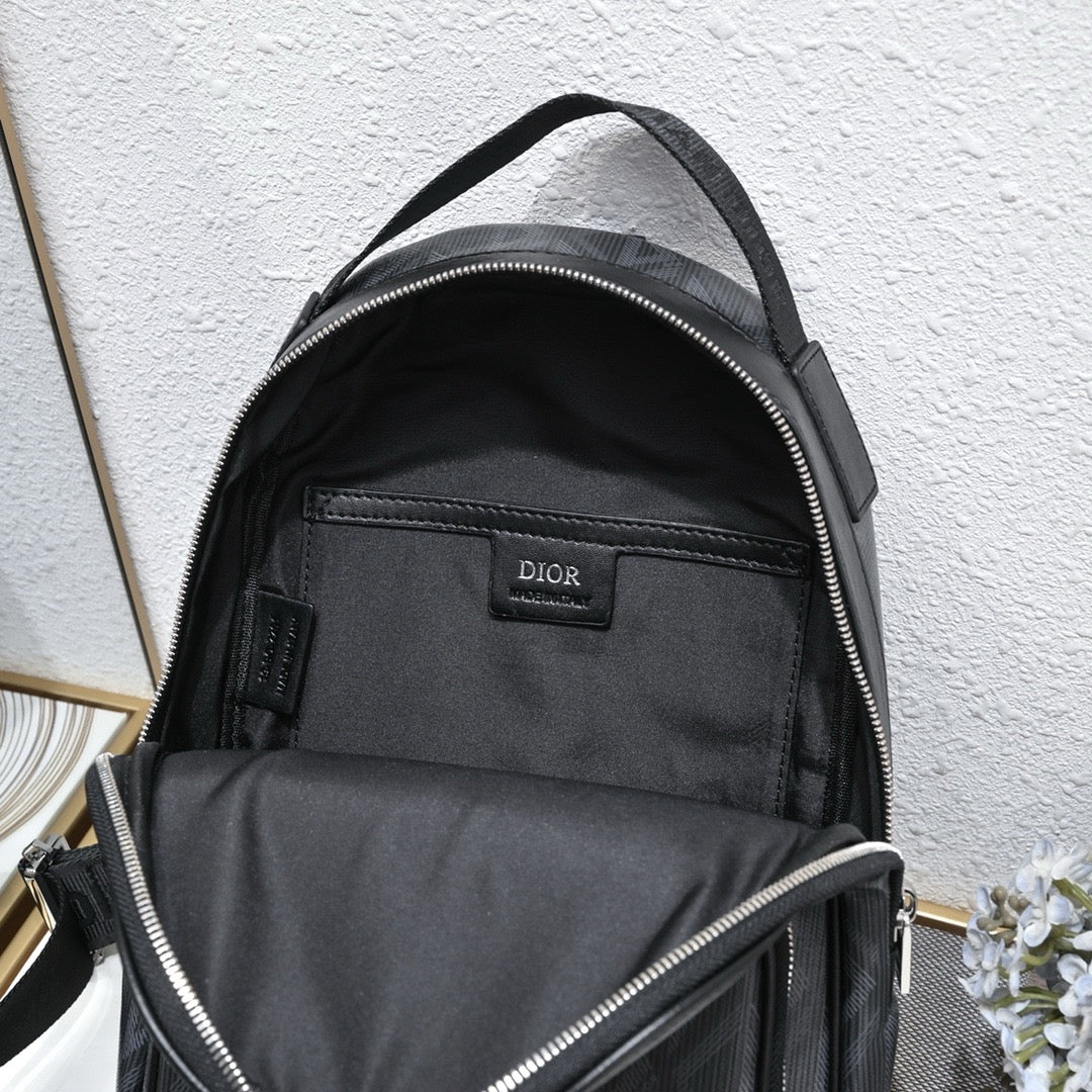 DIOR - Men’s Homme Oblique Jacquard Crossbody bag