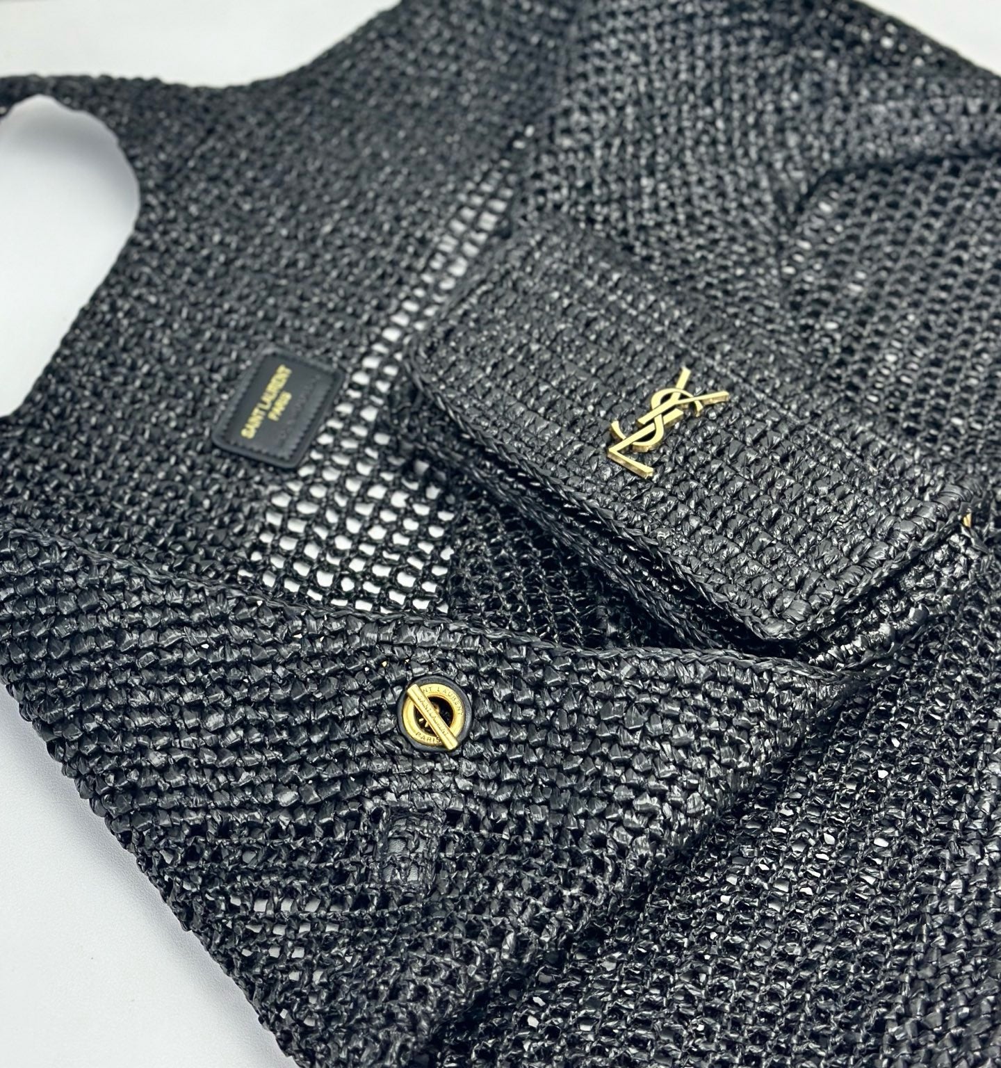 SAINT LAURENT - Icare in Raffia