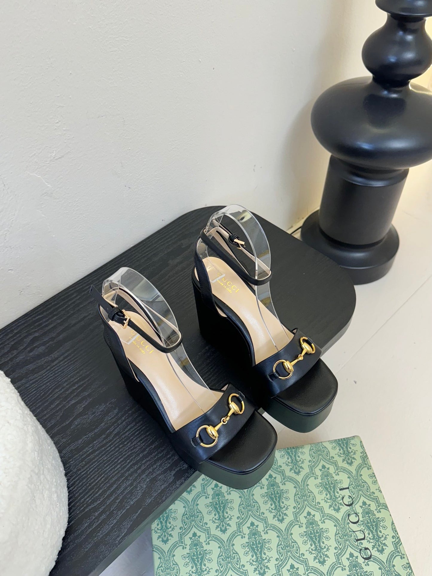 GUCCI - Platform leather