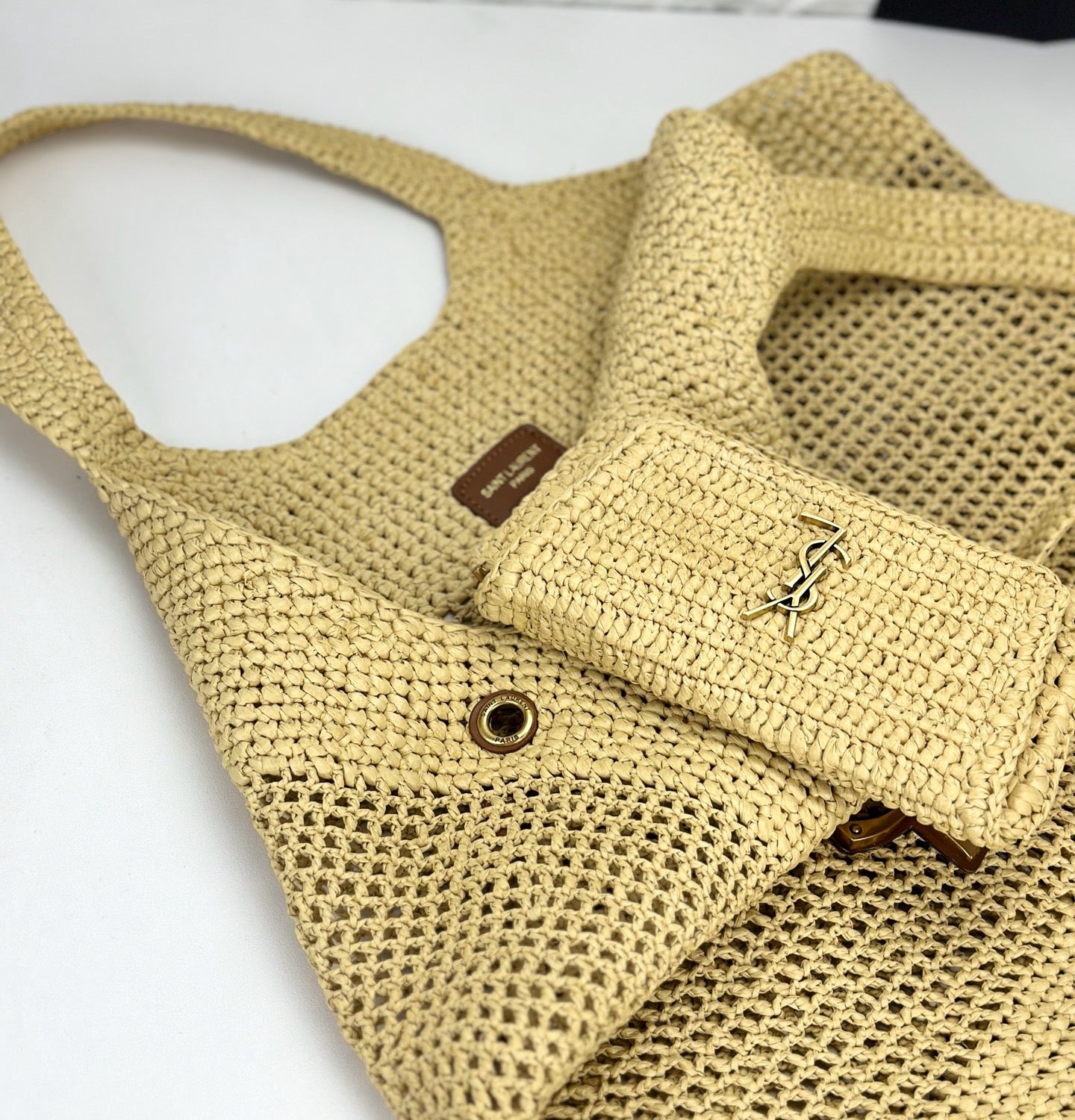 SAINT LAURENT - Icare in Raffia