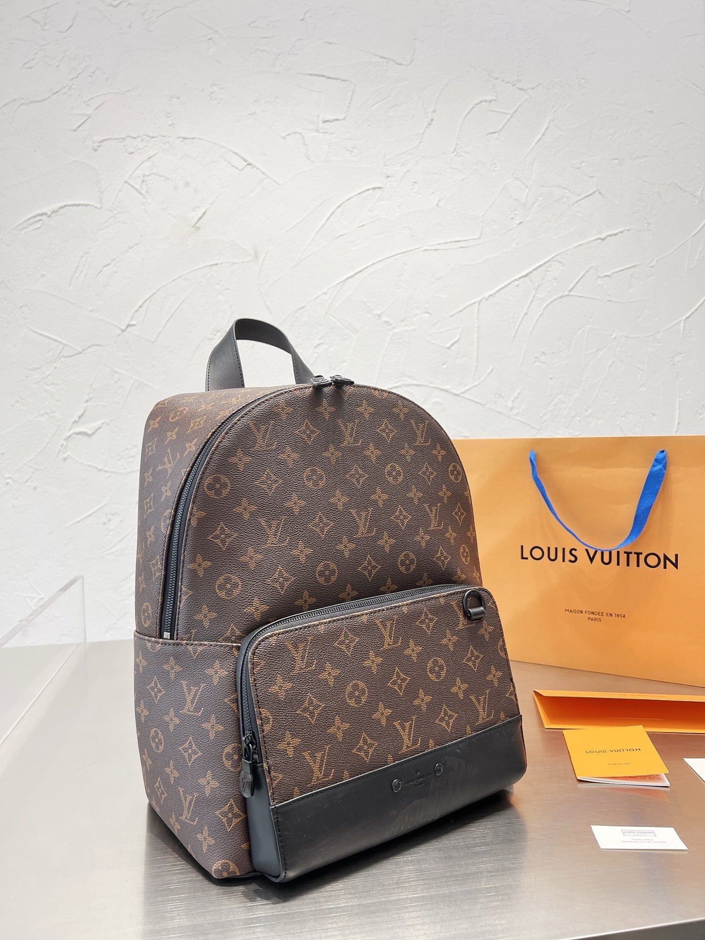 LOUIS VUITTON- Men’s Leather Backpack