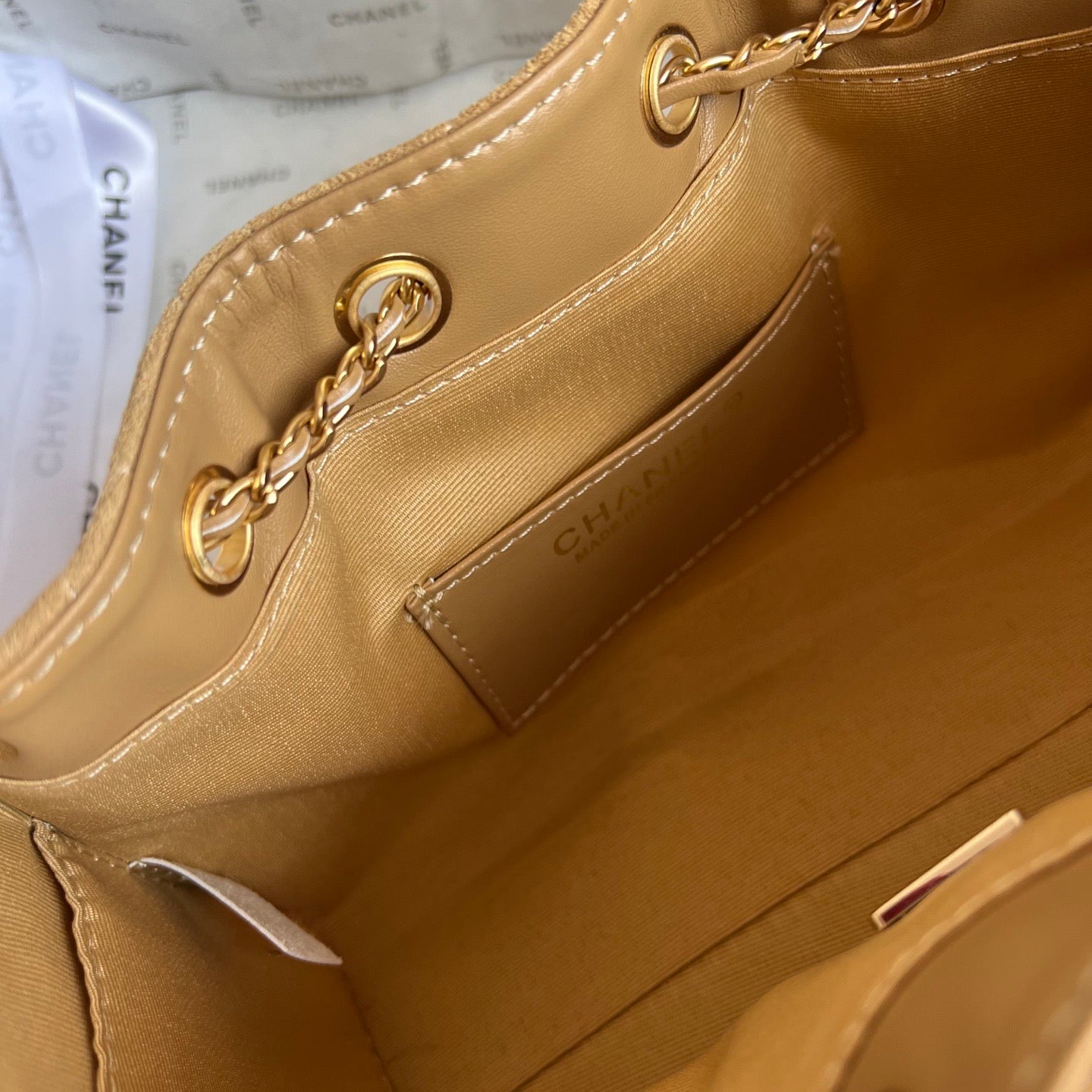 CHANEL - Suede Calfskin