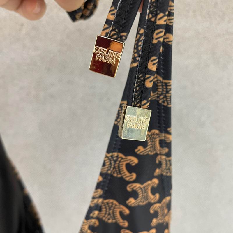 CELINE - SWIMSUIT IN MONOGRAM JERSEY