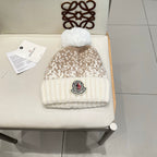 MONCLER -  Moncler Wool Beanie With Pom Pom