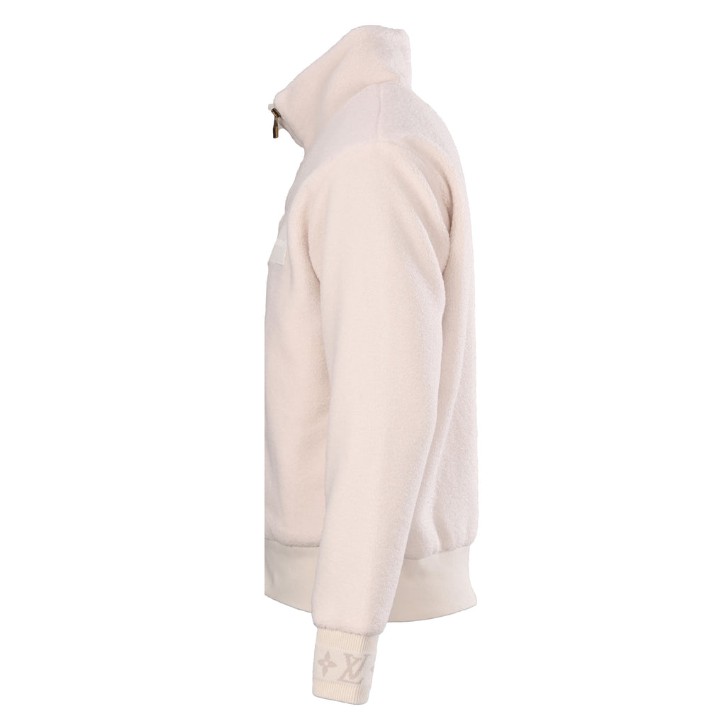LOUIS VUITTON - Leather Patch Fleece
