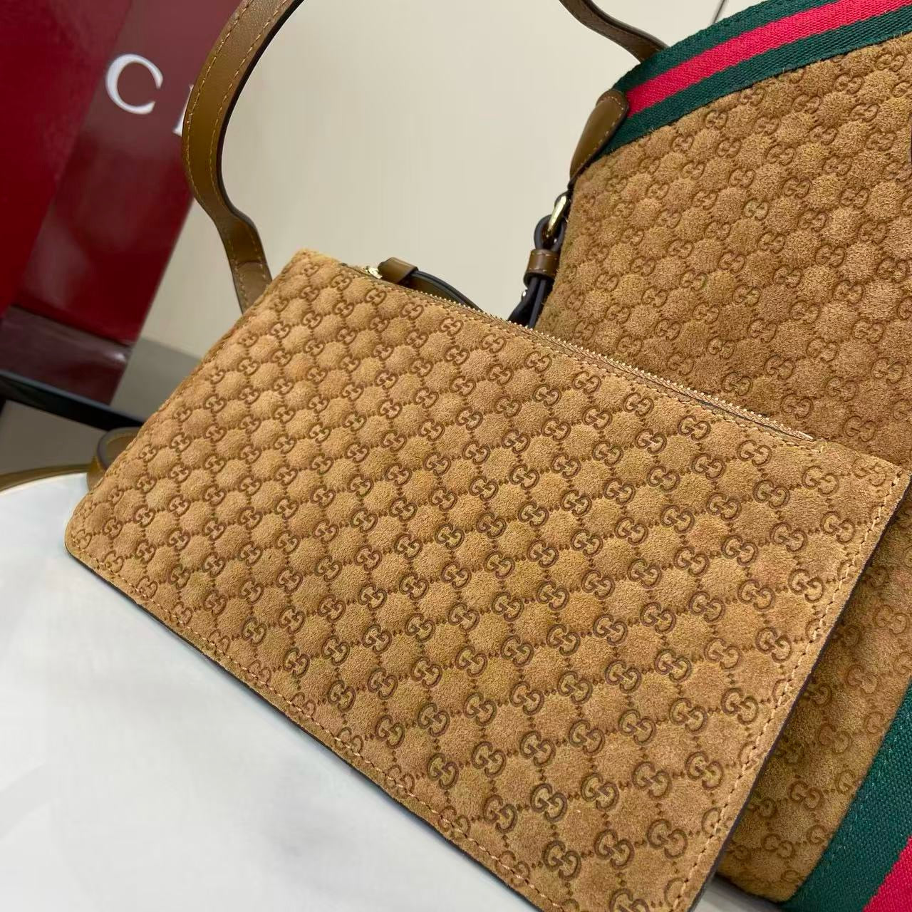 GUCCI - Giglio large tote bag
