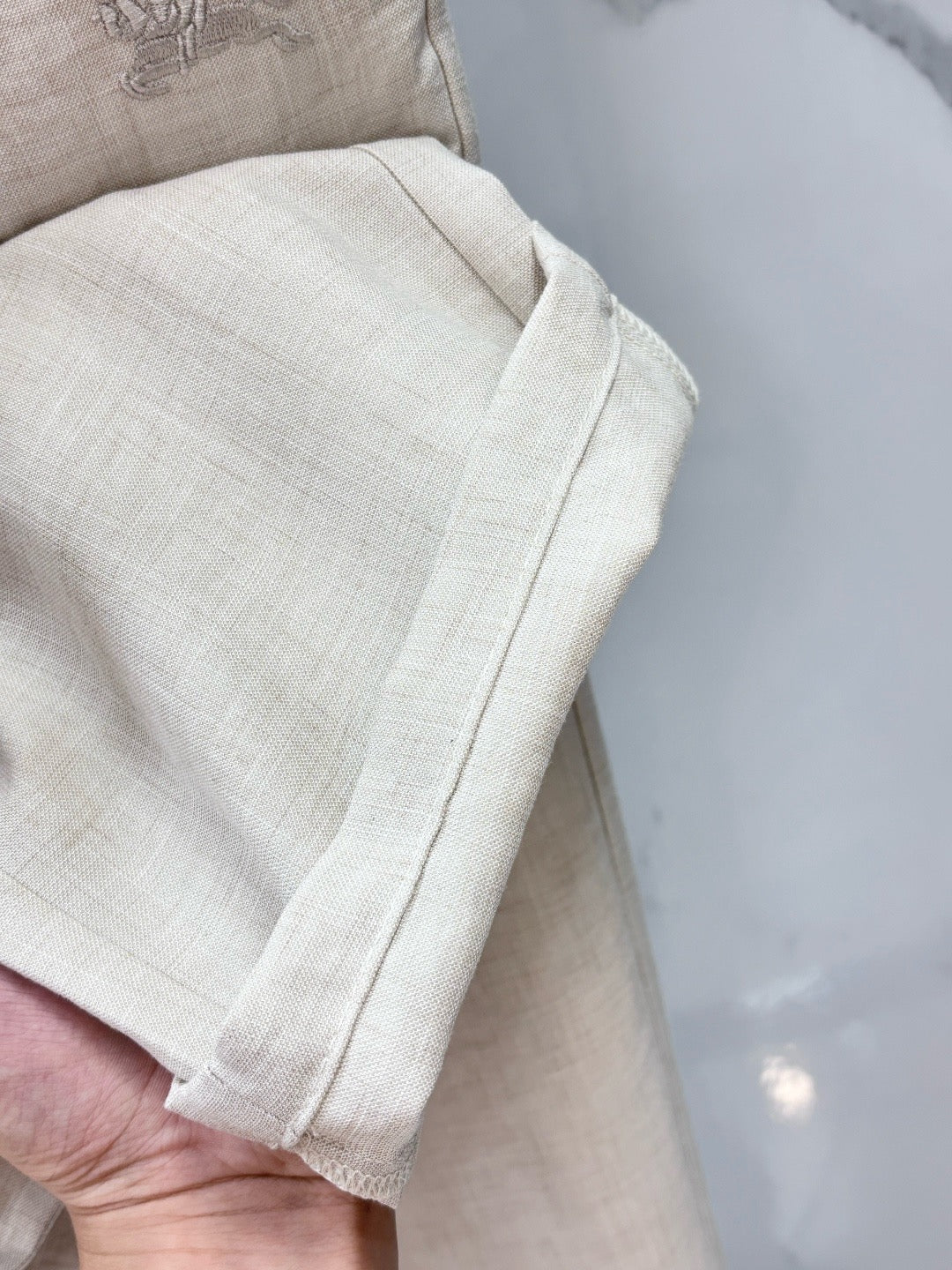 BURBERRY - PANTS WITH LOGO