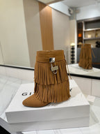 GIVENCHY - Shark lock boots