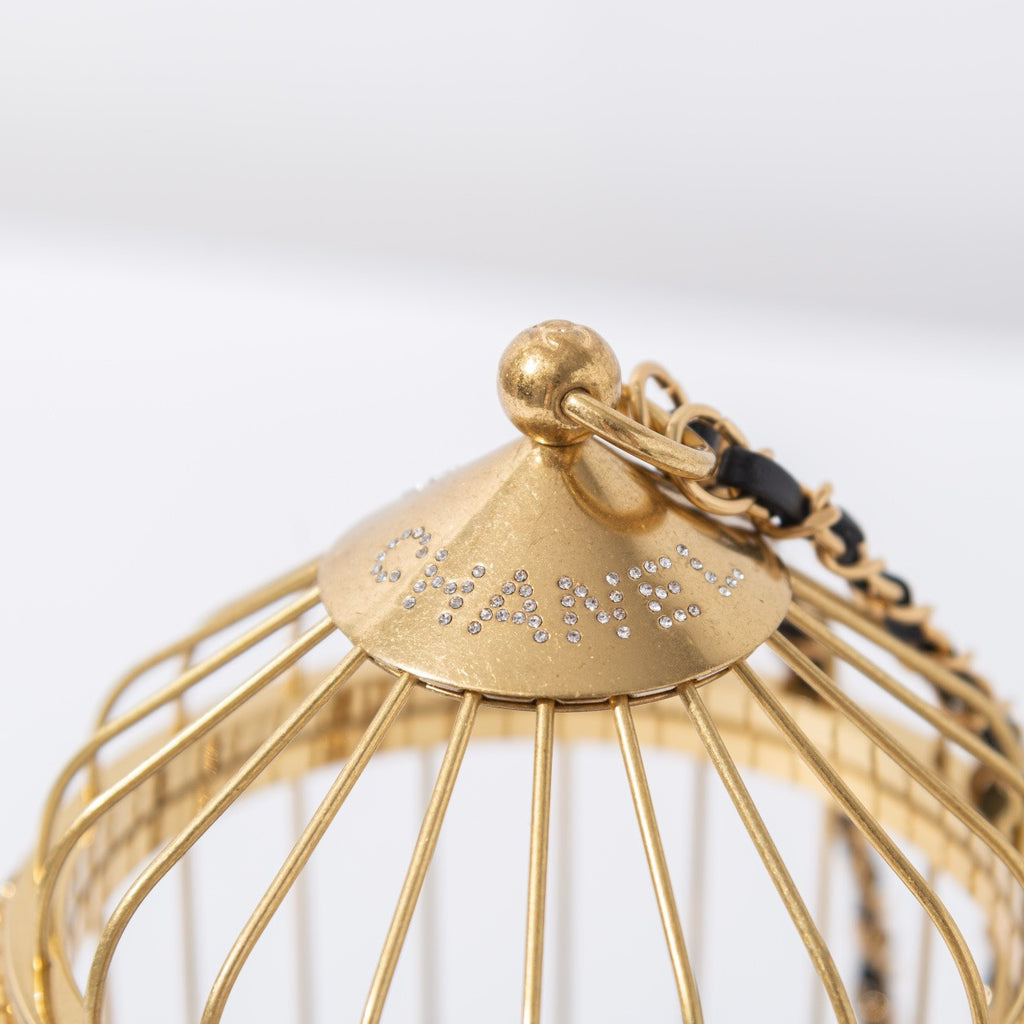 CHANEL - BIRD CAGE BAG RUNWAY EVENING BAG
