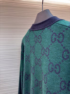 GUCCI  - GG degradé-jacquard cardigan