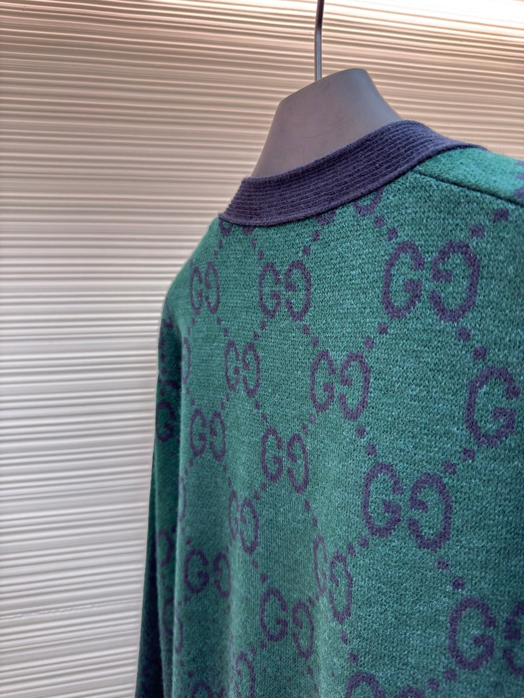 GUCCI  - GG degradé-jacquard cardigan
