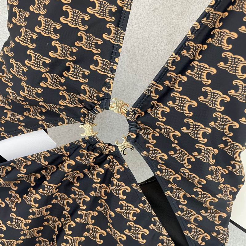 CELINE - SWIMSUIT IN MONOGRAM JERSEY