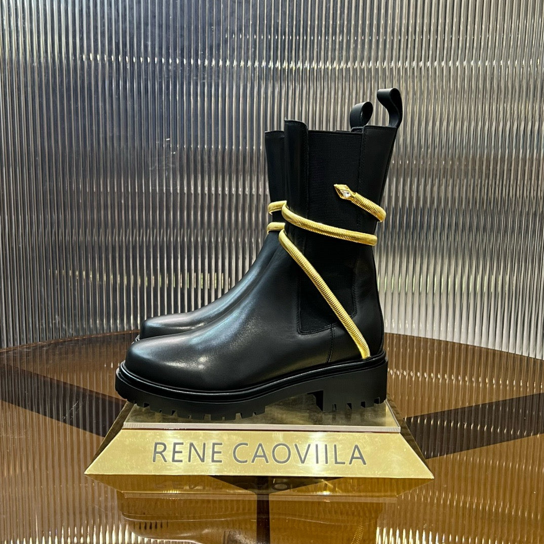 RENE CAOVILLA - jeweled jumper biker