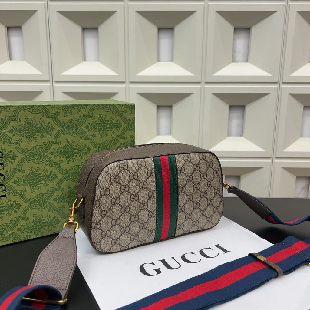 GUCCI - Men’s Ophidia GG supreme bag