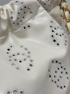 CHANEL - Shiny Calfskin & Gold-Tone Metal
