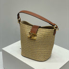 CELIN - MINI BUCKET LOUISE IN RAFFIA