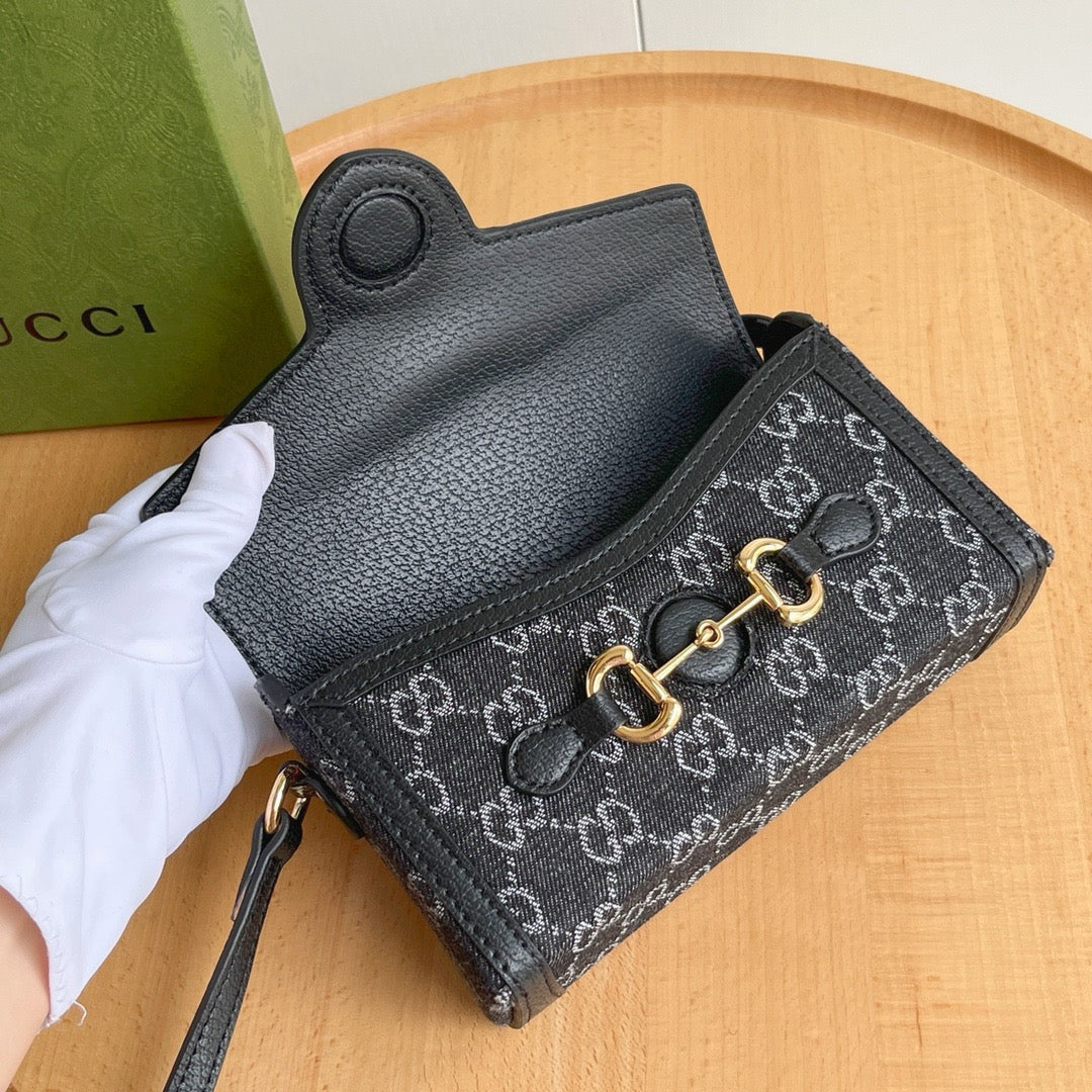 GUCCI - Horsebit 1955 mini bag