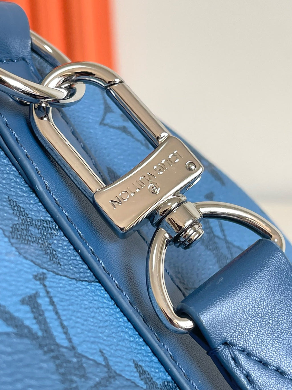 LOUIS VUITTON - Boston Bag Monogram Aqua Garden Keepall Bandouliere 35