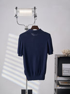 BURBERRY - Cashmere Polo Shirt