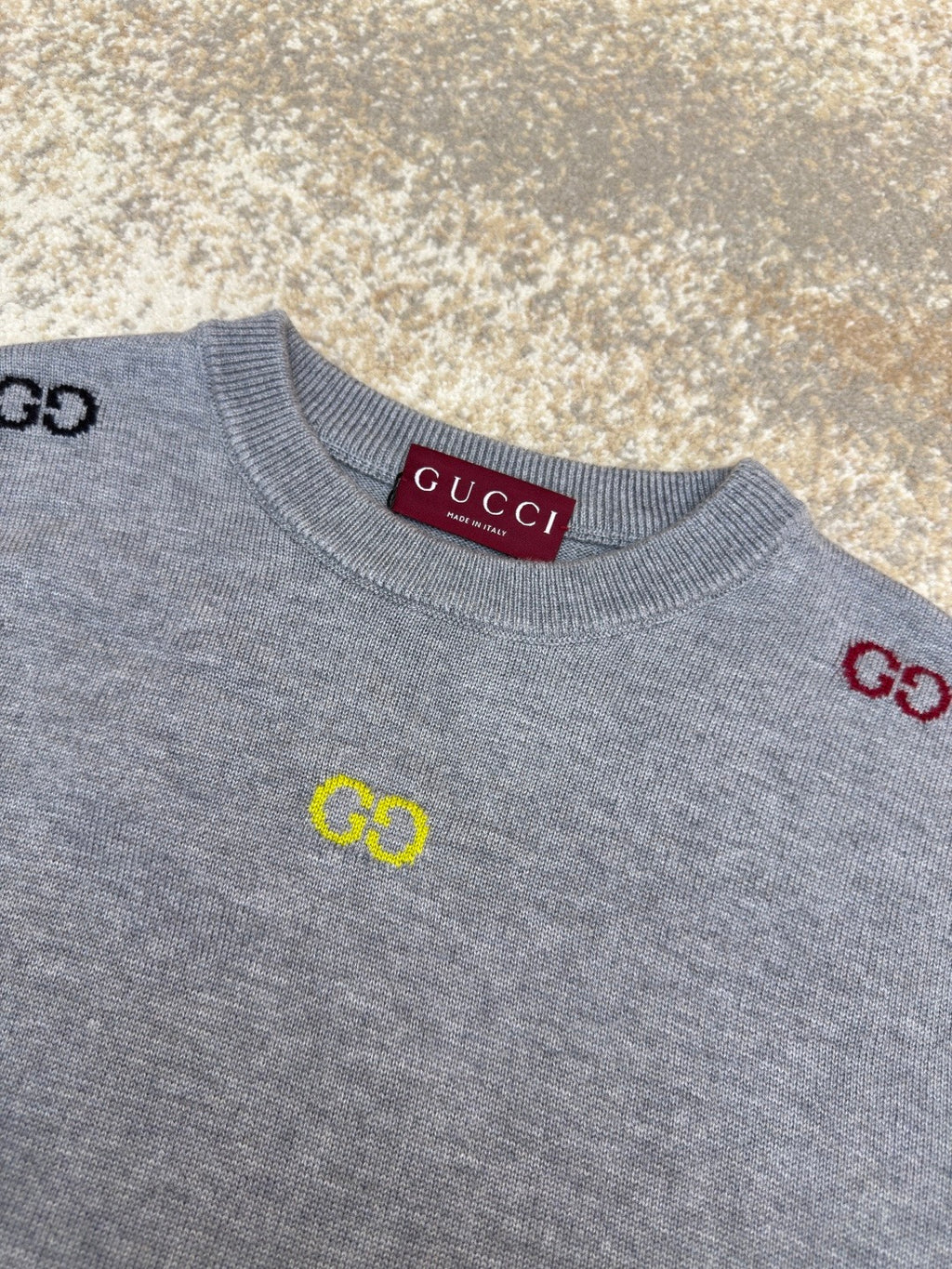 GUCCI  - Gg Intarsia Crewneck Sweater