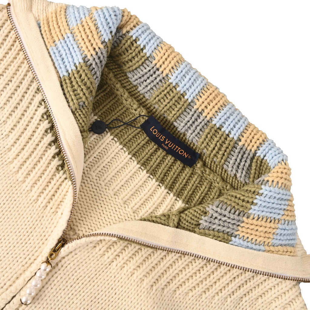 LOUIS VUITTON - Zipped Intarsia Track Top