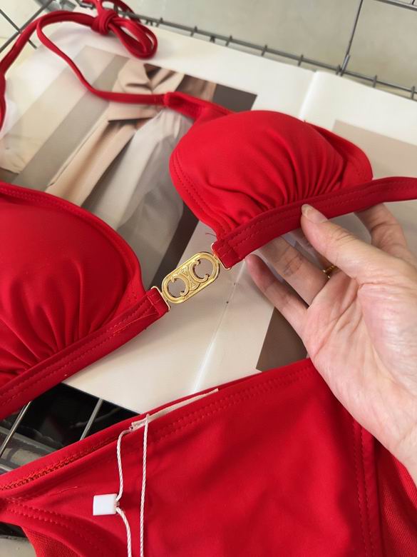 CELINE - Triomphe Balconette swimsuit