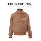 LOUIS VUITTON - Leather Patch Fleece