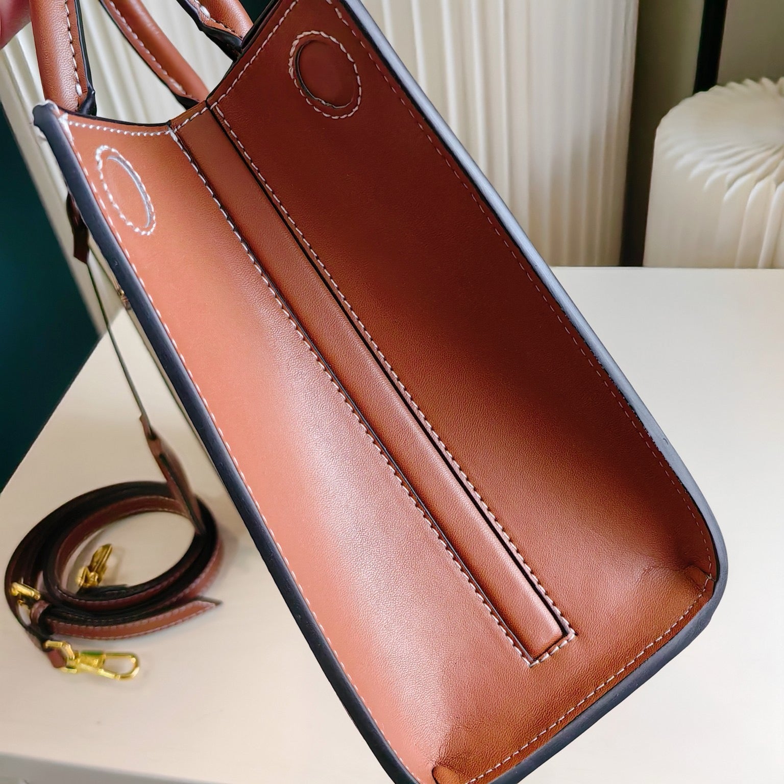 BURBERRY - Mini tote bag