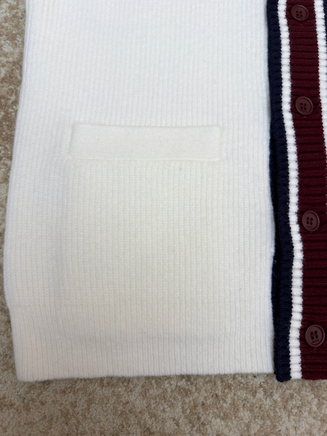 GUCCI  - intarsia wool cardigan