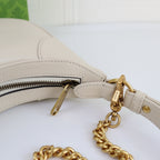 GUCCI - Aphrodite Leather Small shoulder bag