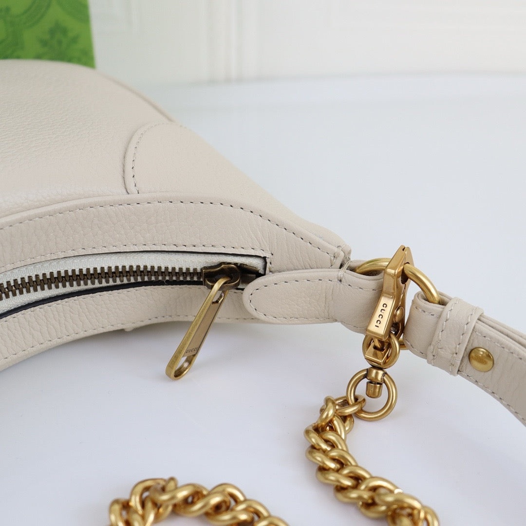 GUCCI - Aphrodite Leather Small shoulder bag