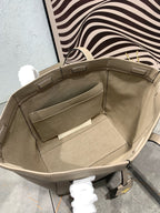 FENDI - Brown FF jacquard fabric bag