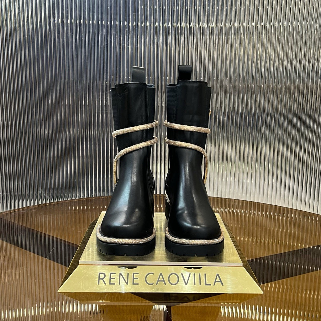 RENE CAOVILLA - jeweled jumper biker
