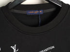 LOUIS VUITTON -unisex Cursive Signature Pullove