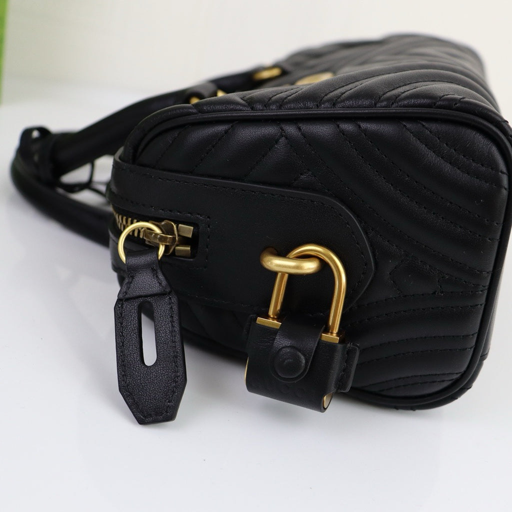 GUCCI - GG Marmont Small Top Handle Bag