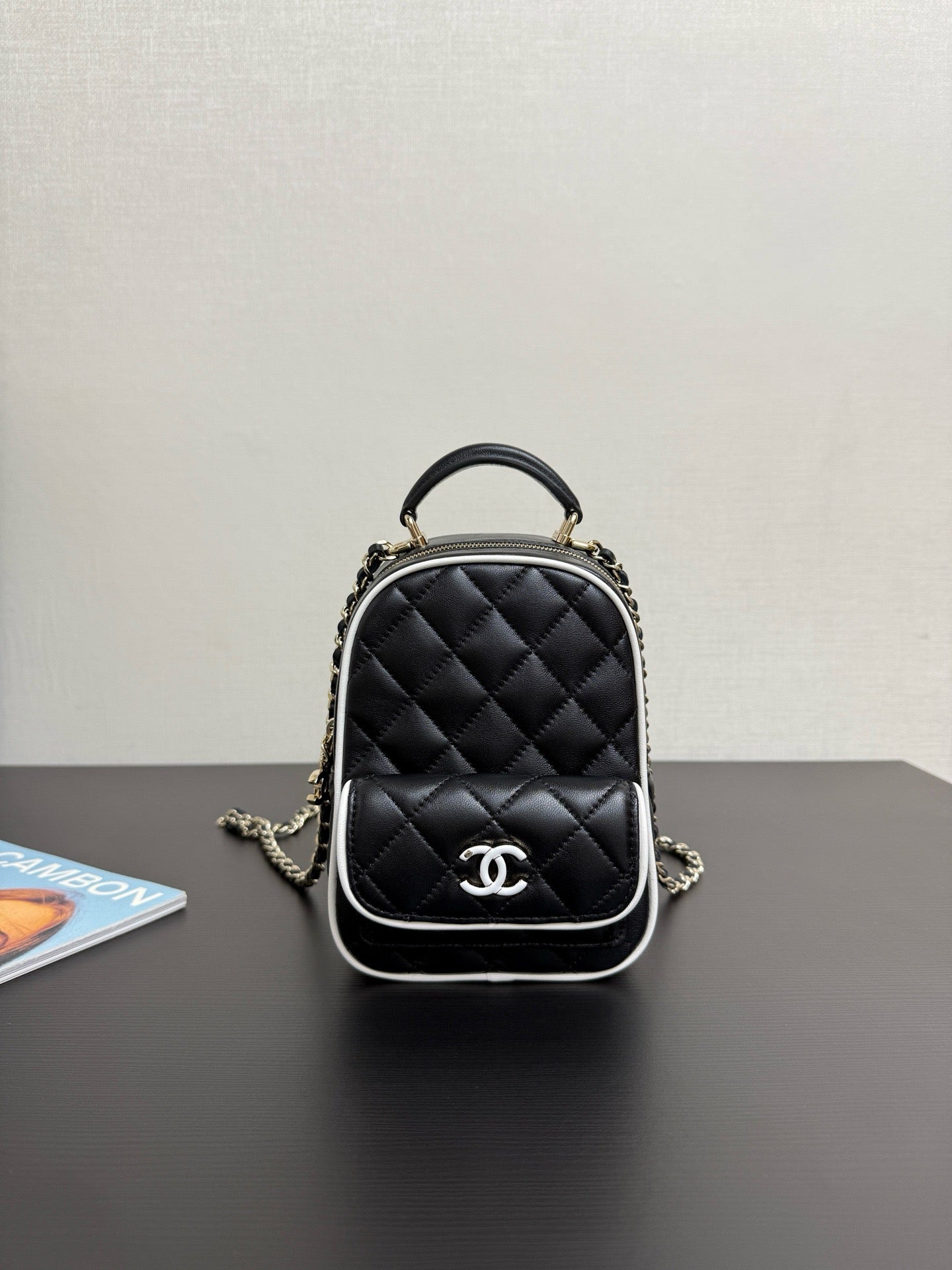 CHANEL - Chanel Mini Caviar Urban Spirit Backpack