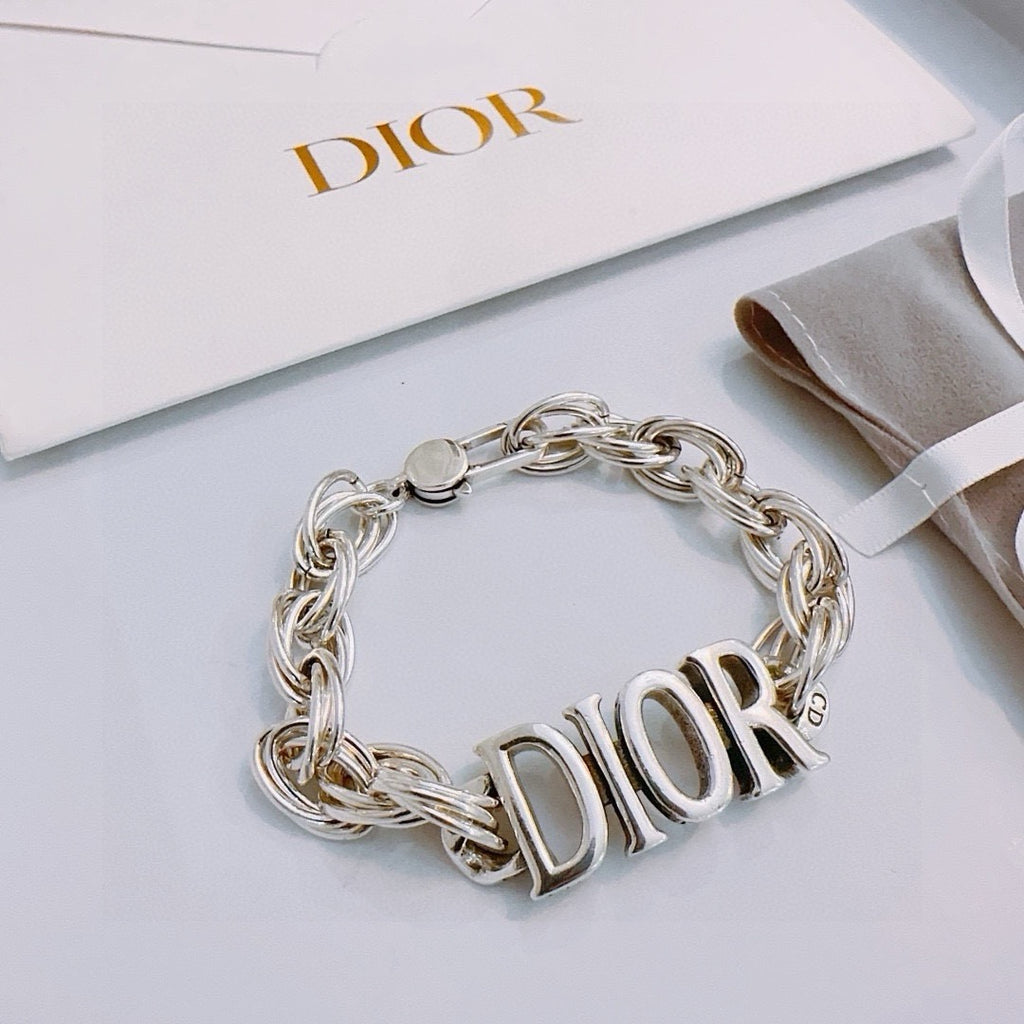 DIOR - CD Icon Chain Link Bracelet