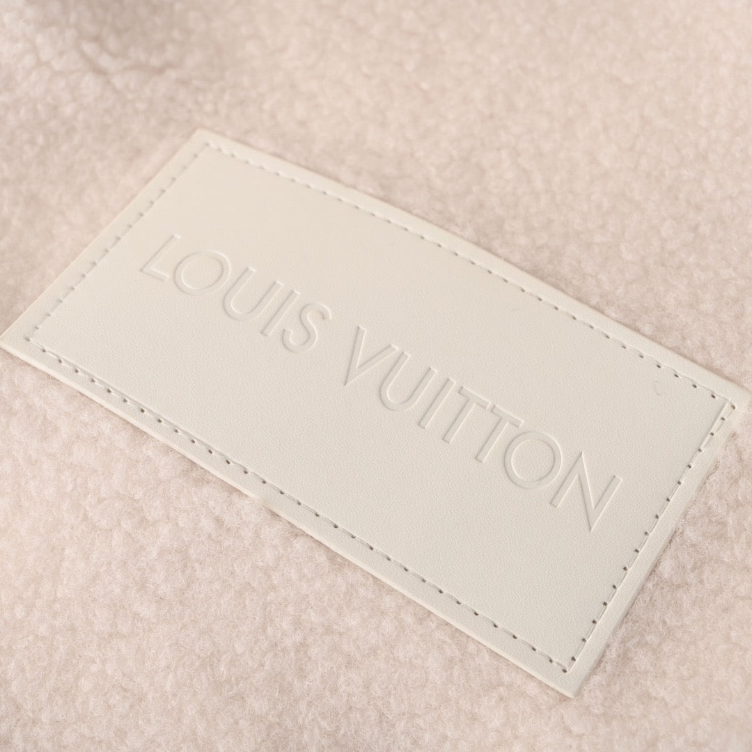 LOUIS VUITTON - Leather Patch Fleece
