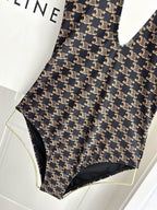 CELINE - SWIMSUIT IN MONOGRAM JERSEY
